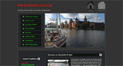 Desktop Screenshot of eddievan.com